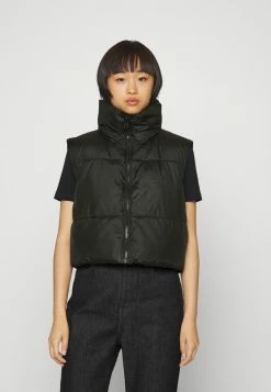 ONLY Petite ONLRICKY SHORT WAISTCOAT - Waistcoat - Black