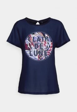 ONLY Petite ONLEMMA REG FRENCH - Print T-shirt - Dark Blue 10 ONLY Petite ONLEMMA REG FRENCH - Print T-shirt - Dark Blue -ONLY Petite store 76c7ab53a28c4c46ac67c6ffad098079
