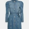 ONLY Petite ONLJULES PUFF SLEEVES DRESS - Denim Dress - Medium Blue Denim 1 ONLY Petite ONLJULES PUFF SLEEVES DRESS - Denim Dress - Medium Blue Denim -ONLY Petite store 76dfe0274b1f4f319bec4f9ce9f069f0