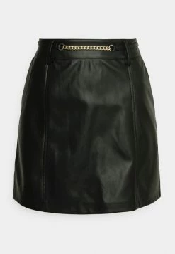 ONLY Petite ONLPIA SKIRT - Mini Skirt - Black -ONLY Petite store 777f7ebc8462470a879f178e51b7dcbd