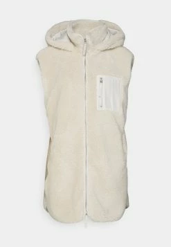 ONLY Petite ONLSASCHA TEDDY - Waistcoat - Pumice Stone -ONLY Petite store 782acbe97ce64ed7a4cd671f9f0b7b83