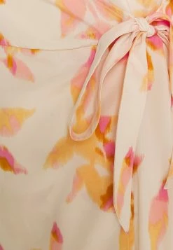 ONLY Petite ELEANOR WRAP DRESS - Day Dress - Silver Peony /blurry Leafs -ONLY Petite store 789ffb0bed8a4ebe924619dd85d409a0