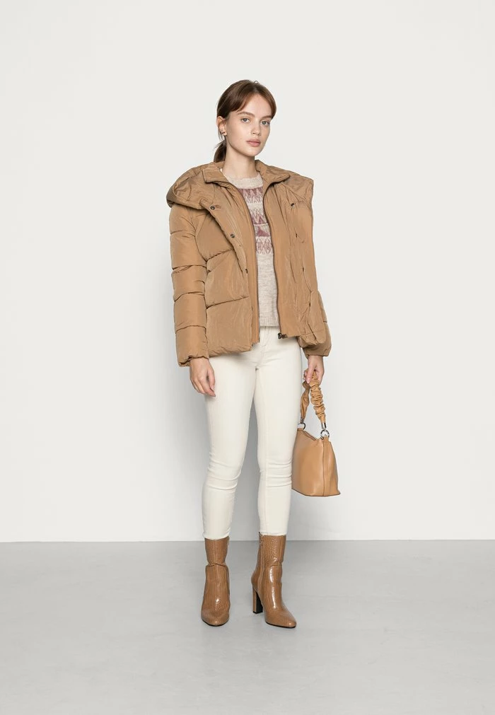 ONLY Petite ONLSYDNEY SARA PUFFER JACKET - Winter Jacket - Toasted Coconut 4 ONLY Petite ONLSYDNEY SARA PUFFER JACKET - Winter Jacket - Toasted Coconut - Image 2