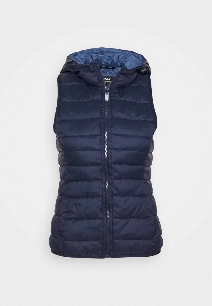ONLY Petite ONLTAHOE HOOD JACKET - Waistcoat - Night Sky 6 ONLY Petite ONLTAHOE HOOD JACKET - Waistcoat - Night Sky - Image 4