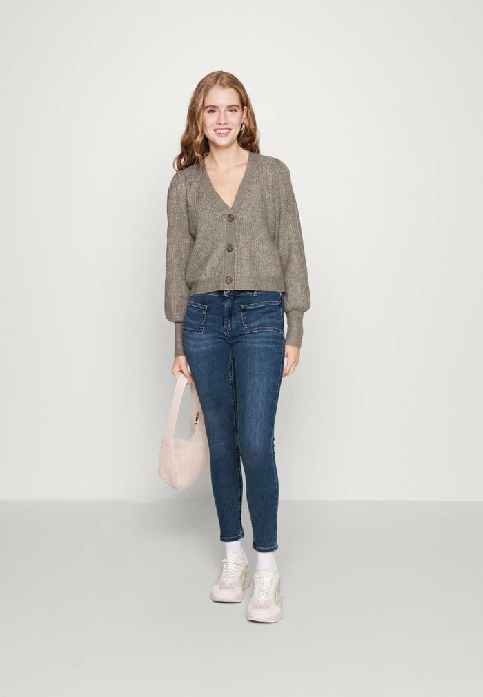 ONLY Petite ONLBLUSH MID WAIST - Jeans Skinny Fit - Dark Blue Denim 4 ONLY Petite ONLBLUSH MID WAIST - Jeans Skinny Fit - Dark Blue Denim - Image 2