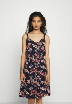 ONLY Petite ONLKARMEN SHORT DRESS - Day Dress - Night Sky