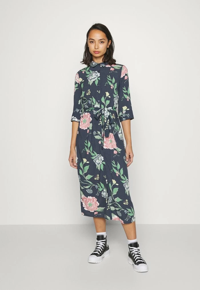 ONLY Petite ONLNOVA LIFE DRESS - Shirt Dress - Dark Blue 3 ONLY Petite ONLNOVA LIFE DRESS - Shirt Dress - Dark Blue