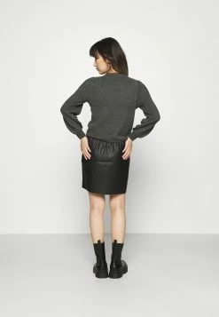 ONLY Petite ONLKATIA PUFF - Jumper - Dark Grey Melange 9 ONLY Petite ONLKATIA PUFF - Jumper - Dark Grey Melange -ONLY Petite store 7ca99be1a05b429297855b99b3662792