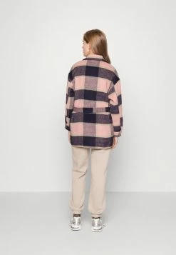 ONLY Petite ONLNEA DEMI BELT CHECK SHACKETPTT - Winter Jacket - Misty Rose -ONLY Petite store 7d2c029a06c643fe9f0d43b445d910e2