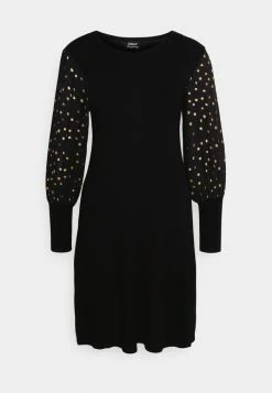 ONLY Petite ONLJUNABELLE DRESS - Jumper Dress - Black -ONLY Petite store 8097fdcbcc9e42fa97bf90bdb2184c7b