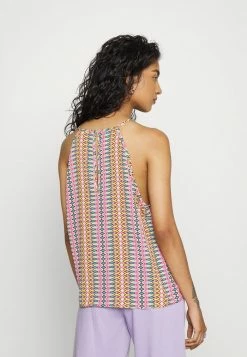 ONLY Petite ONLNOVA LUX KEYHOLE - Top - Multi-coloured -ONLY Petite store 8162b5ab7aa14ca0a4724dfc050adc85