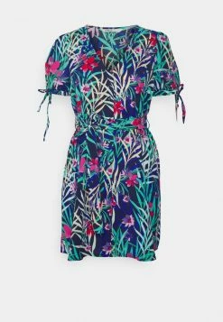 ONLY Petite ONLLINA V NECK DRESS - Day Dress - Patriot Blue -ONLY Petite store 83deb73ad86649a0b85e94fd881f1e4f