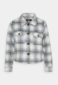 ONLY Petite ONLLOU CHECK JACKET - Summer Jacket - Pumice Stone 12 ONLY Petite ONLLOU CHECK JACKET - Summer Jacket - Pumice Stone -ONLY Petite store 83fd666deb914c7ab700cd990cc63c48