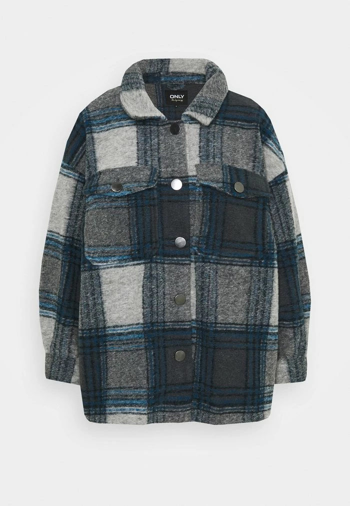 ONLY Petite ONLANDREA SHACKET - Bomber Jacket - Blue Graphite 6 ONLY Petite ONLANDREA SHACKET - Bomber Jacket - Blue Graphite - Image 4