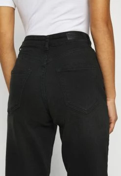 ONLY Petite ONLVENEDA LIFE MOM - Straight Leg Jeans - Black -ONLY Petite store 84aa04856743401eaf589f695a28c657