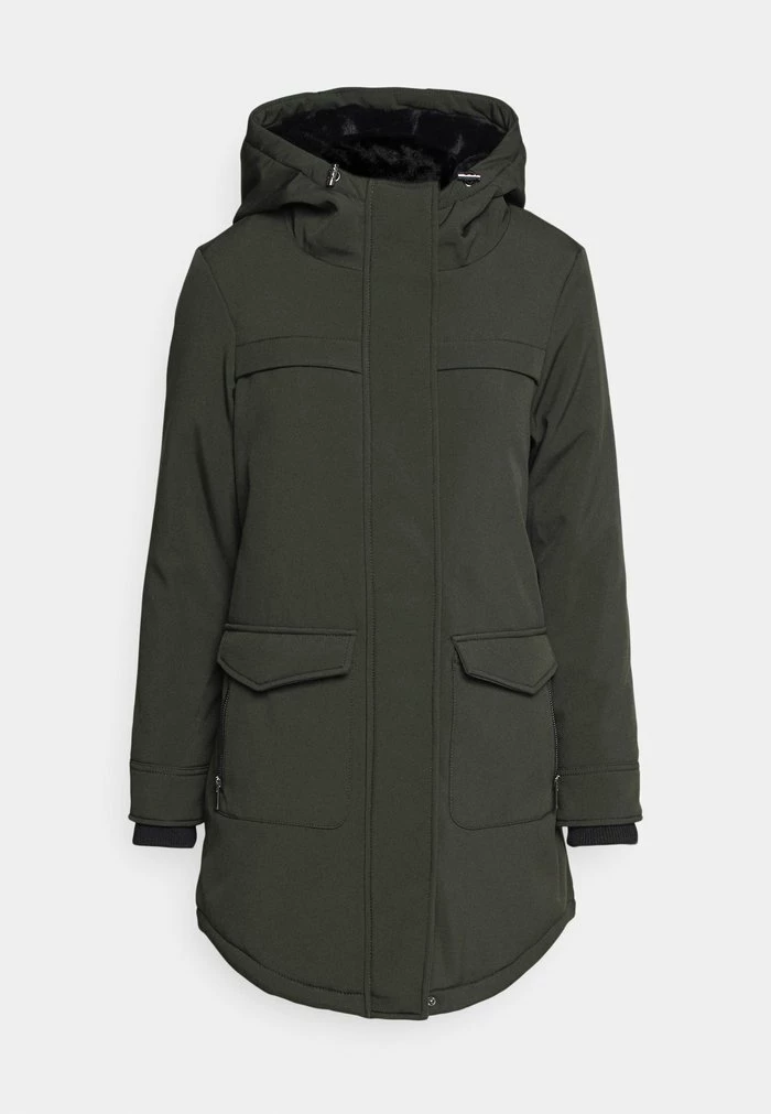 ONLY Petite ONLMAASTRICHT JACKET - Short Coat - Peat 8 ONLY Petite ONLMAASTRICHT JACKET - Short Coat - Peat - Image 6