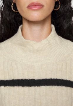 ONLY Petite ONLANNA HIGH NECK - Jumper - Whitecap Gray -ONLY Petite store 87d7e9d34394445fa9406cea8a830fb2