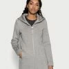 ONLY Petite ONLLENA HOOD COAT PETIT - Zip-up Sweatshirt - Light Grey Melange -ONLY Petite store 886db7b7dbc44815a59e07bb2c6da8d3