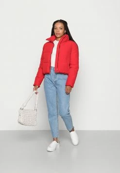 ONLY Petite ONLDOLLY SHORT PUFFER JACKET - Winter Jacket - Mars Red -ONLY Petite store 8946ee36b7d94ff3be47999fd0d69881