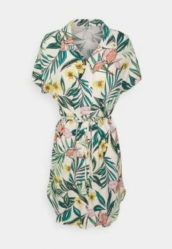 ONLY Petite ONLNOVA LIFE SHIRT DRESS - Shirt Dress - Soft Pink Summer Tropical