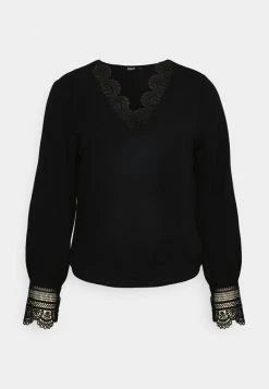 ONLY Petite ONLNOVA VERSA - Blouse - Black -ONLY Petite store 8b971c59c6de4d4bb72abfa98ac4f546