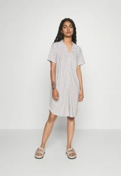 ONLY Petite ONLJOLLA BUTTON DRESS - Shirt Dress - Night Sky/cloud Dancer