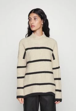 ONLY Petite ONLANNA HIGH NECK - Jumper - Whitecap Gray