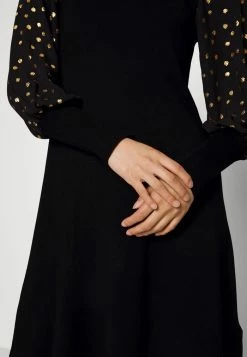 ONLY Petite ONLJUNABELLE DRESS - Jumper Dress - Black -ONLY Petite store 8e61bda4aff7432a88b01238d40a736d