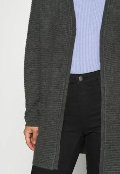 ONLY Petite ONLKATIA CARDIGAN - Cardigan - Dark Grey Melange -ONLY Petite store 8ea78902d9eb4f248b49f2daaa342aa3