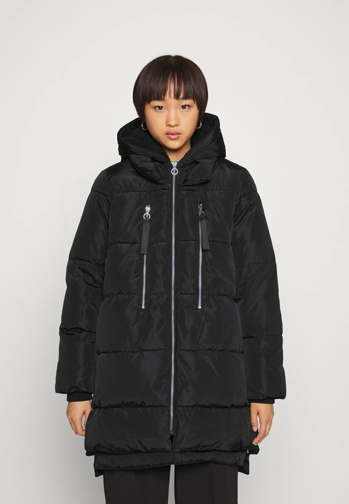 ONLY Petite ONLNORA LONG PUFFER COAT - Winter Coat - Black 3 ONLY Petite ONLNORA LONG PUFFER COAT - Winter Coat - Black