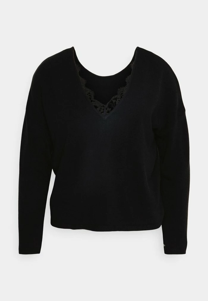 ONLY Petite ONLAMALIA - Jumper - Black 6 ONLY Petite ONLAMALIA - Jumper - Black - Image 4