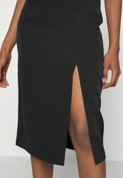 ONLY Petite ONLTORI ABBA SLIM SLIT DRESS - Cocktail Dress / Party Dress - Black -ONLY Petite store 90060824edd74fc7b178a211729c3518