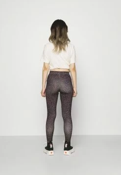 ONLY Petite ONLSPORTY 2 PACK - Leggings - Trousers - Black/tannin -ONLY Petite store 9019aaca48264aebb245bfc5dd0655d5