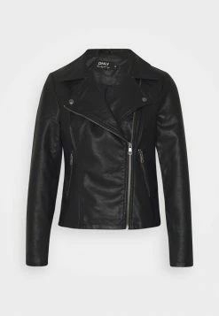 ONLY Petite ONLMELISA BIKER - Faux Leather Jacket - Black 12 ONLY Petite ONLMELISA BIKER - Faux Leather Jacket - Black -ONLY Petite store 90509b14b7634df5925c99537e6726f4