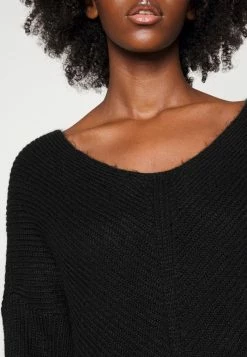 ONLY Petite ONLJADA DRESS - Jumper Dress - Black -ONLY Petite store 91d80e29618344c99362bd6ba5ee8449