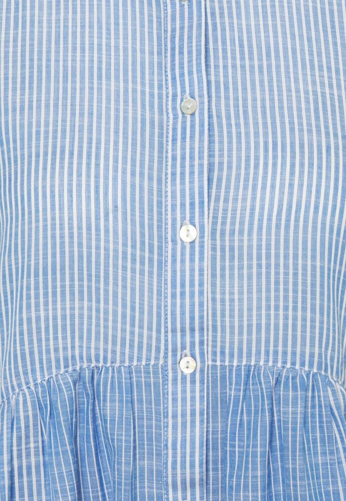 ONLY Petite ONLCHICAGO LIFE STRIPE - Day Dress - Cloud Dancer/medium Blue 5 ONLY Petite ONLCHICAGO LIFE STRIPE - Day Dress - Cloud Dancer/medium Blue - Image 3