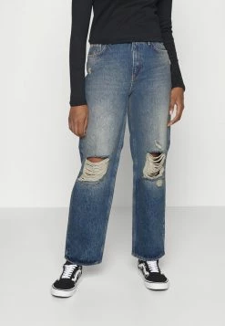 ONLY Petite ONLDEBBIE - Straight Leg Jeans - Medium Blue Denim