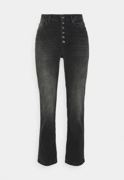ONLY Petite ONLEVELINA - Straight Leg Jeans - Black Denim 10 ONLY Petite ONLEVELINA - Straight Leg Jeans - Black Denim -ONLY Petite store 922e46ae0e2744cfb22238a0fb45c5ae