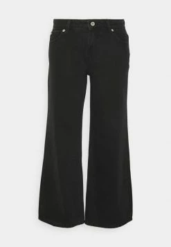 ONLY Petite ONLCHRIS WIDE - Straight Leg Jeans - Black Denim 10 ONLY Petite ONLCHRIS WIDE - Straight Leg Jeans - Black Denim -ONLY Petite store 931c472a19794d43b8a1764fd1053f95
