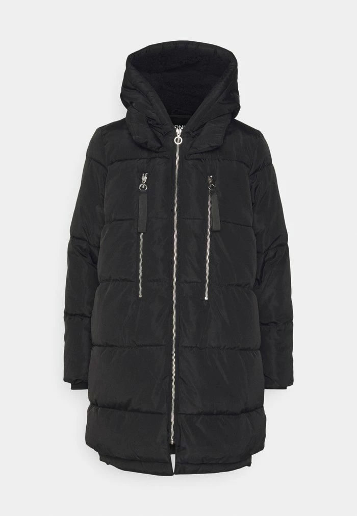 ONLY Petite ONLNORA LONG PUFFER COAT - Winter Coat - Black 7 ONLY Petite ONLNORA LONG PUFFER COAT - Winter Coat - Black - Image 5