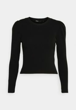 ONLY Petite ONLSALLY PUFF - Jumper - Black -ONLY Petite store 93485c47a63741cf8fc13b16781f75a1