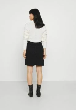 ONLY Petite ONLOVA LIFE SKIRT - Mini Skirt - Black -ONLY Petite store 93a45e263ca04ac093587199f2853a3c
