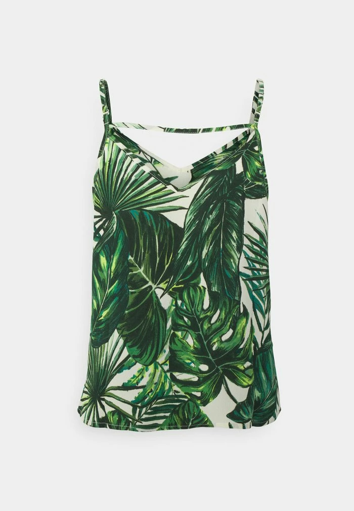ONLY Petite ONLNOVA LUX PARIS SINGLET - Top - Green 4 ONLY Petite ONLNOVA LUX PARIS SINGLET - Top - Green - Image 2