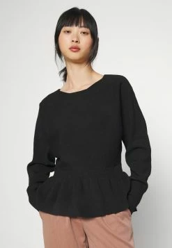 ONLY Petite ONLMIABELLA - Jumper - Black -ONLY Petite store 93ea249a49c0478fa33d35b31a09f22c