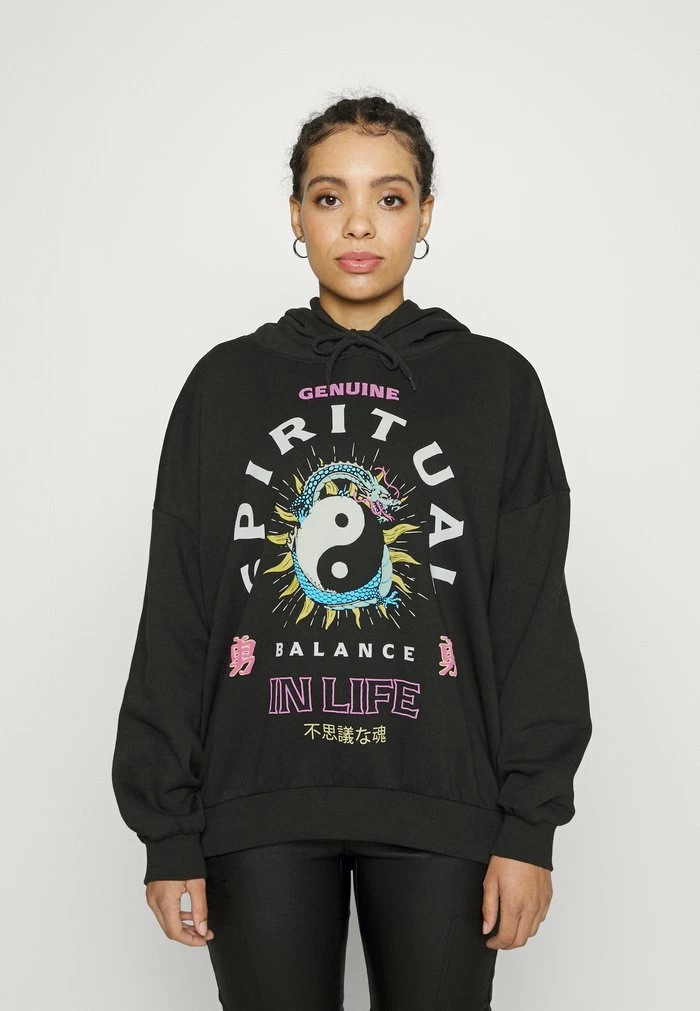 ONLY Petite ONLJOHANNE BOX - Hoodie - Black 3 ONLY Petite ONLJOHANNE BOX - Hoodie - Black