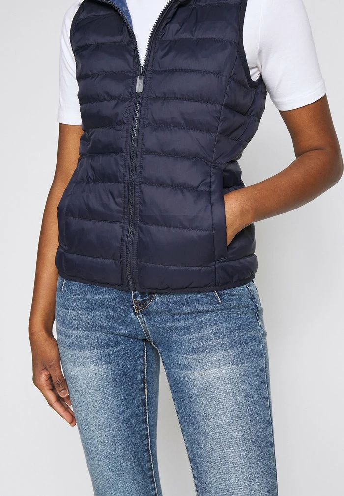 ONLY Petite ONLTAHOE HOOD JACKET - Waistcoat - Night Sky 7 ONLY Petite ONLTAHOE HOOD JACKET - Waistcoat - Night Sky - Image 5