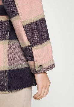 ONLY Petite ONLNEA DEMI BELT CHECK SHACKETPTT - Winter Jacket - Misty Rose -ONLY Petite store 95cb6052c8864e2583b6e146a955754a