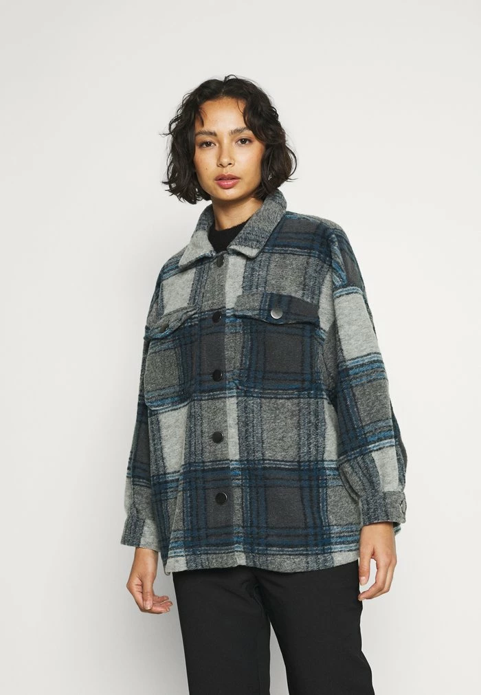 ONLY Petite ONLANDREA SHACKET - Bomber Jacket - Blue Graphite 3 ONLY Petite ONLANDREA SHACKET - Bomber Jacket - Blue Graphite