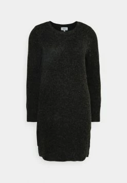 ONLY Petite ONLRICA - Jumper Dress - Black Melange -ONLY Petite store 9675267d1d56412ca663d02c735ea958