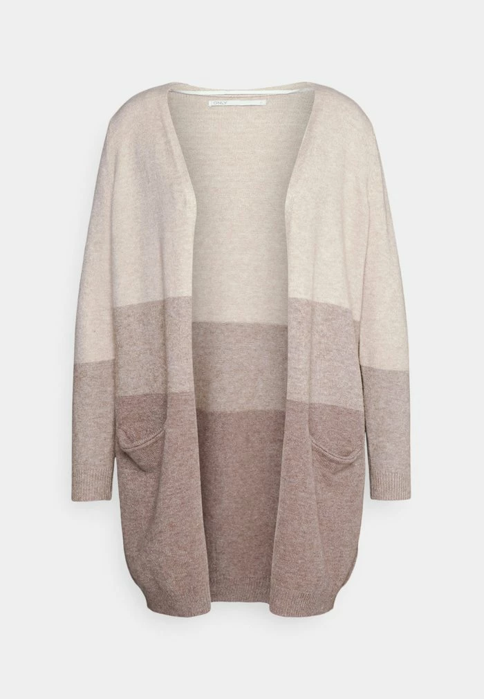 ONLY Petite ONLQUEEN LONG CARDIGAN - Cardigan - Sand 3 ONLY Petite ONLQUEEN LONG CARDIGAN - Cardigan - Sand